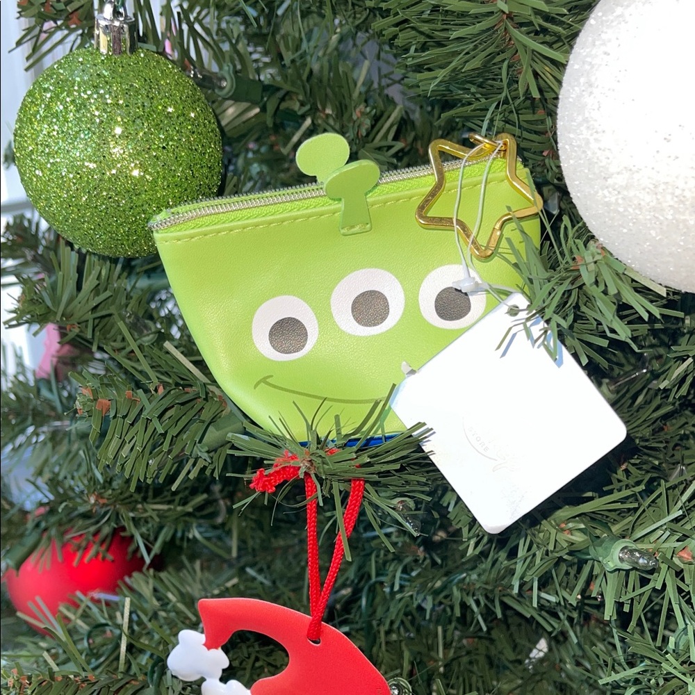 Disney Green Alien Coin Pouch